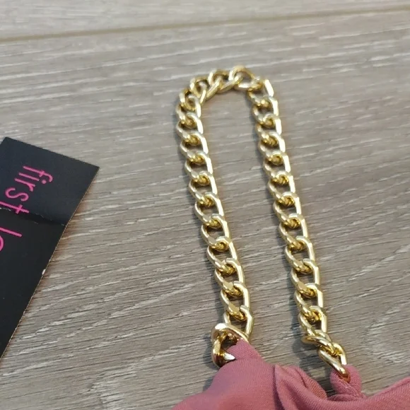 First Love Pink Ruffled Off-Shoulder Blouse - Picture 5 of 13